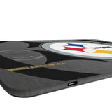 Pittsburgh Steelers Personalized Tilt 15-Watt Wireless Charger and Mouse Pad
