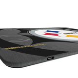 Pittsburgh Steelers Personalized Tilt 15-Watt Wireless Charger and Mouse Pad