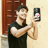 Pittsburgh Steelers Plaid MagSafe Compatible Phone Case for Apple iPhone