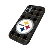 Pittsburgh Steelers Plaid MagSafe Compatible Phone Case for Apple iPhone