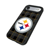 Pittsburgh Steelers Plaid MagSafe Compatible Phone Case for Apple iPhone