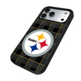 Pittsburgh Steelers Plaid MagSafe Compatible Phone Case for Apple iPhone