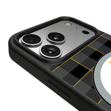 Pittsburgh Steelers Plaid MagSafe Compatible Phone Case for Apple iPhone