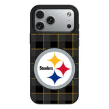 Pittsburgh Steelers Plaid MagSafe Compatible Phone Case for Apple iPhone