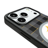 Pittsburgh Steelers Plaid MagSafe Compatible Phone Case for Apple iPhone