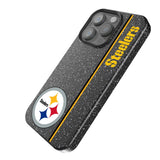 Pittsburgh Steelers Sidebar Black Bling Phone Case for Apple iPhone