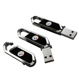 Pittsburgh Steelers Solid USB 64GB Clip Style Flash Drive