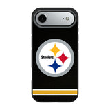 Pittsburgh Steelers Stripe Bump Phone Case for Apple iPhone