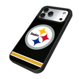 Pittsburgh Steelers Stripe Bump Phone Case for Apple iPhone