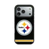 Pittsburgh Steelers Stripe Bump Phone Case for Apple iPhone