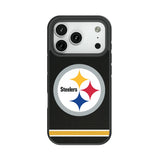 Pittsburgh Steelers Stripe Bump Phone Case for Apple iPhone
