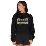 Purdue Black Crewneck