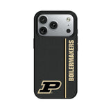 Purdue University Boilermakers Sidebar MagSafe Compatible Phone Case for Apple iPhone