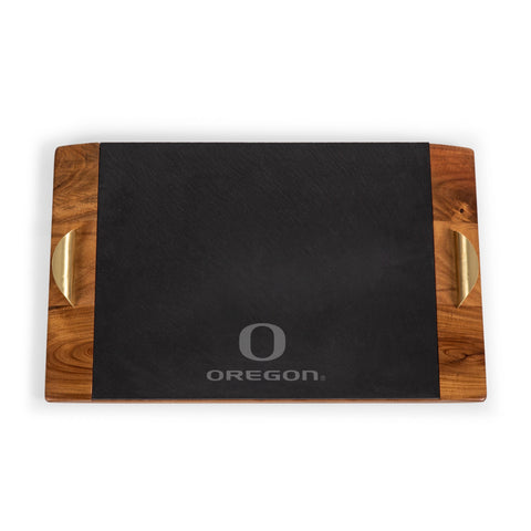 Oregon Ducks - Covina Acacia and Slate Serving Tray