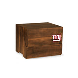 New York Giants - Madison Acacia Tabletop Bar Set