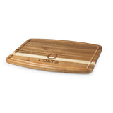 Indianapolis Colts - Ovale Acacia Cutting Board