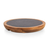 Tennessee Titans - Insignia Acacia and Slate Serving Board with Cheese Tools