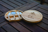 Chicago Bears Mickey Mouse - Circo Cheese Cutting Board & Tools Set