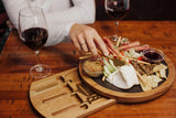 Tennessee Titans - Insignia Acacia and Slate Serving Board with Cheese Tools