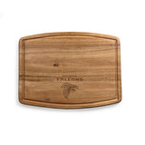 Atlanta Falcons - Ovale Acacia Cutting Board