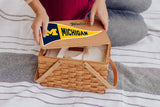 Michigan Wolverines - Poppy Personal Picnic Basket