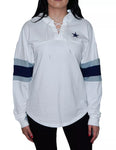 Dallas Cowboys Women's Game Plan Long Sleeve Hooded Tee