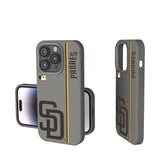 San Diego Padres Sidebar Soft Touch Phone Case for Apple iPhone