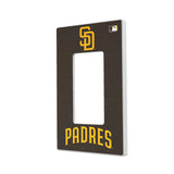 San Diego Padres Solid Hidden-Screw Light Switch Plate