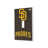 San Diego Padres Solid Hidden-Screw Light Switch Plate