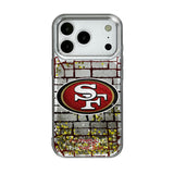 San Francisco 49ers Brick Glitter Phone Case for Apple iPhone 17 Series
