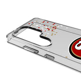 San Francisco 49ers Confetti Clear Phone Case for Samsung Galaxy