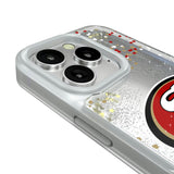 San Francisco 49ers Confetti Glitter Phone Case for Apple iPhone