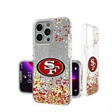 San Francisco 49ers Confetti Glitter Phone Case for Apple iPhone