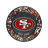 San Francisco 49ers Confetti PopSockets Magnetic Phone Grip and Stand