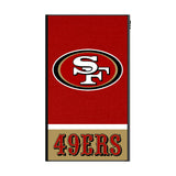 San Francisco 49ers Endzone Solid 5000mAh Flat Powerbank