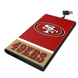 San Francisco 49ers Endzone Solid 5000mAh Flat Powerbank