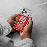 San Francisco 49ers Field Glitter Phone Case for Apple iPhone