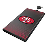 San Francisco 49ers Historic Collection Linen 5000mAh Flat Powerbank
