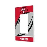 San Francisco 49ers Historic Collection Passtime Hidden-Screw Light Switch Plate