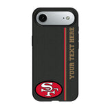San Francisco 49ers Historic Collection Personalized Sidebard MagSafe Compatible Phone Case for Apple iPhone