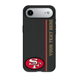 San Francisco 49ers Historic Collection Personalized Sidebard MagSafe Compatible Phone Case for Apple iPhone