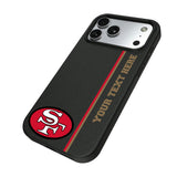 San Francisco 49ers Historic Collection Personalized Sidebard MagSafe Compatible Phone Case for Apple iPhone