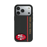 San Francisco 49ers Historic Collection Personalized Sidebard MagSafe Compatible Phone Case for Apple iPhone