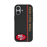 San Francisco 49ers Historic Collection Personalized Sidebard MagSafe Compatible Phone Case for Apple iPhone