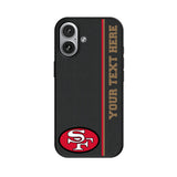 San Francisco 49ers Historic Collection Personalized Sidebard MagSafe Compatible Phone Case for Apple iPhone