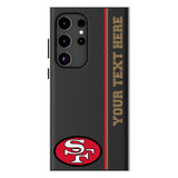 San Francisco 49ers Historic Collection Personalized Sidebard MagSafe Compatible Phone Case for Samsung Galaxy