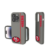 San Francisco 49ers Historic Collection Sidebar Soft Touch Phone Case for Apple iPhone