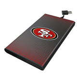 San Francisco 49ers Linen 5000mAh Flat Powerbank