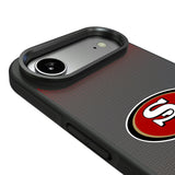 San Francisco 49ers Linen Bump Phone Case for Apple iPhone