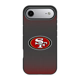 San Francisco 49ers Linen Bump Phone Case for Apple iPhone